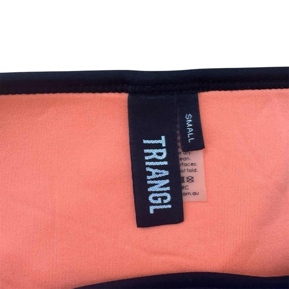 🌊 TRIANGL Neon Colorblock Scuba Bikini Bottoms | Size S - Picture 3 of 4